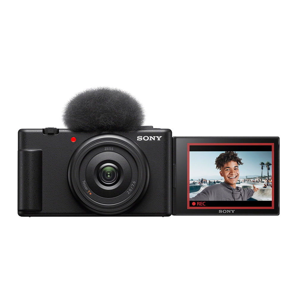 Cámara Digital Compacta Para Vlogger ZV-1F Negra