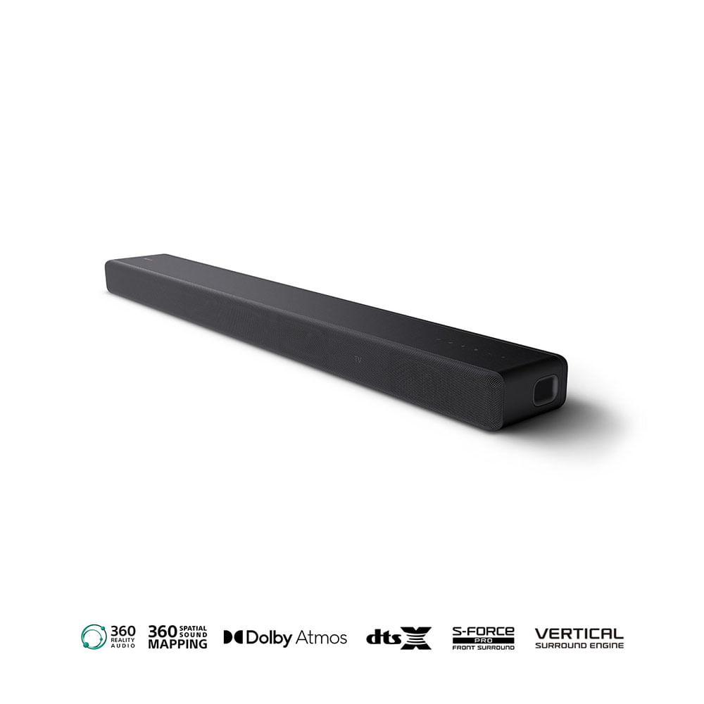 Sound bar de 3.1 canales con tecnología 360 Spatial Sound Mapping y Dolby Atmos®/DTS:X®  HT-A3000
